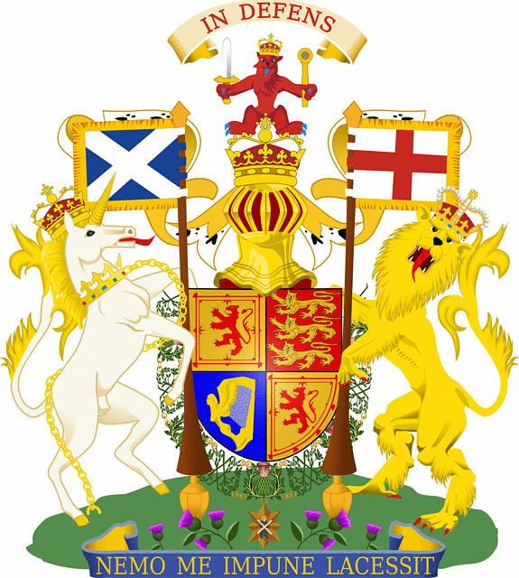 Шотландский вариант герба